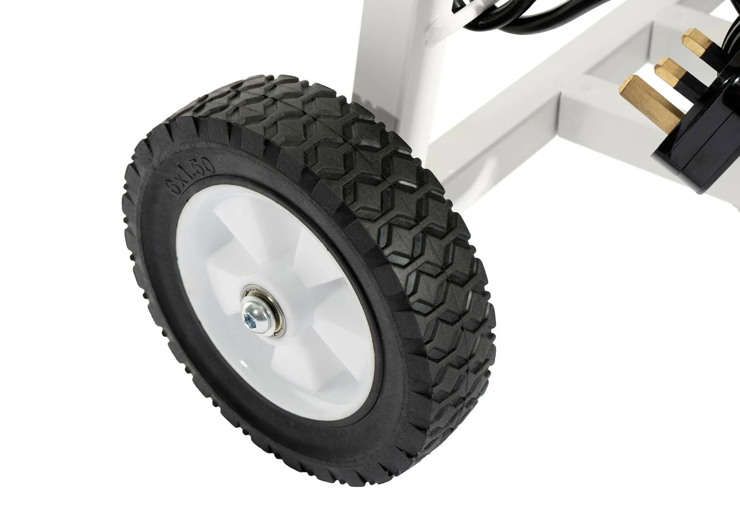 Wheel with electrical components