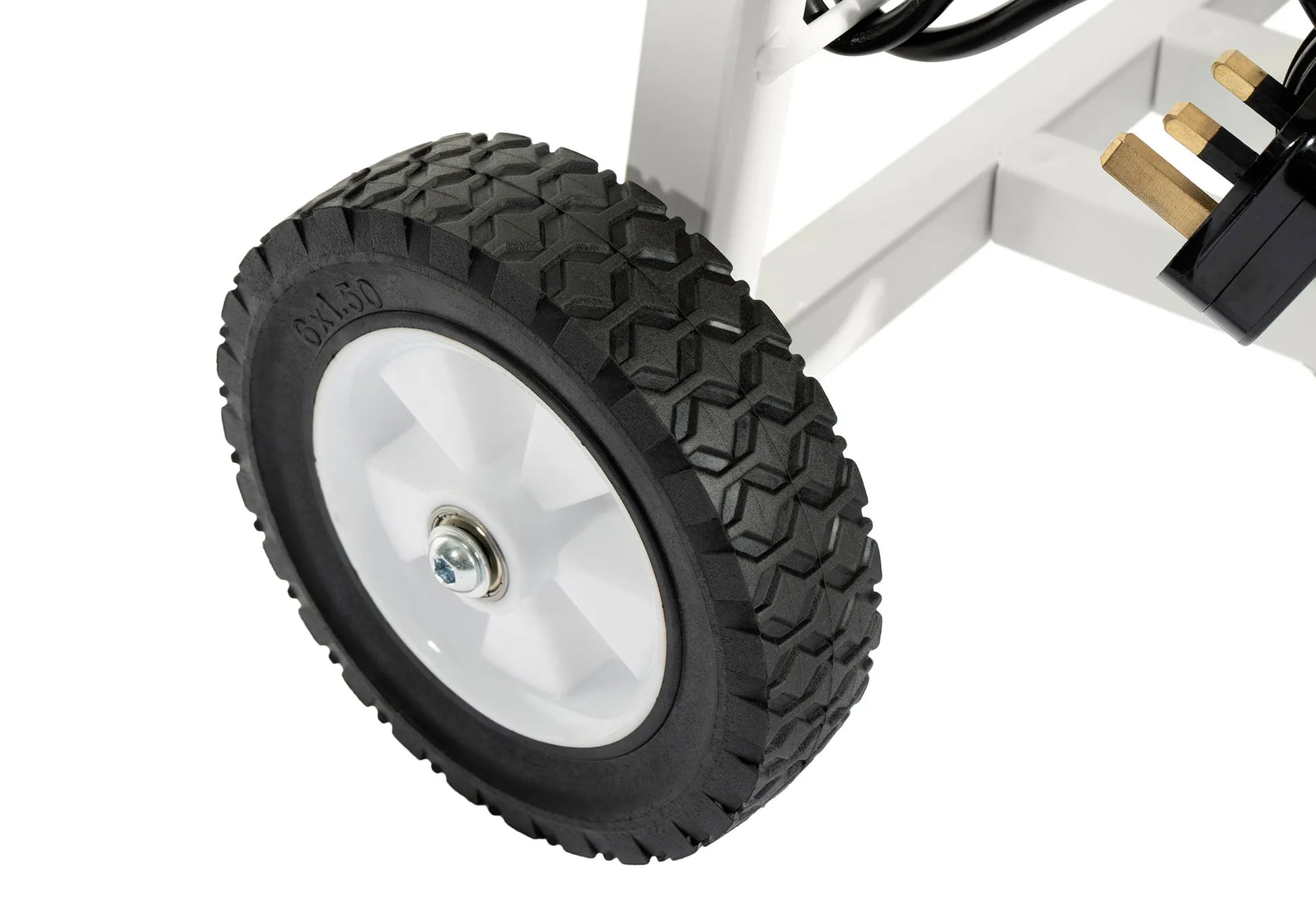 Wheel with electrical components